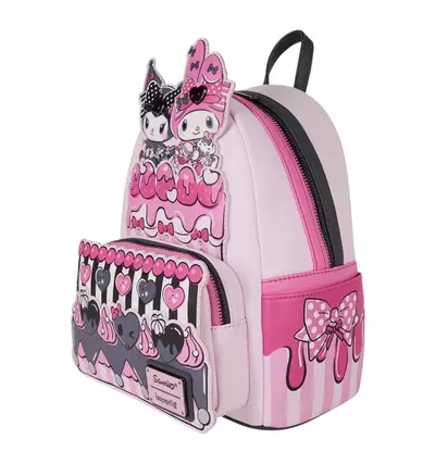 plant/Loungefly Sanrio My Melody & Kuromi Cake Mini Backpack-2-thumbnail