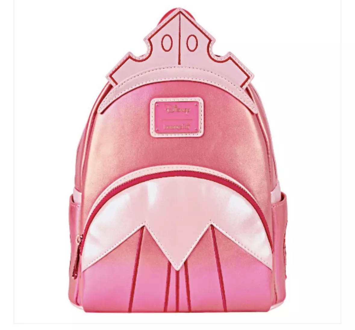 plant/Loungefly Sleeping Beauty Aurora Shiny Series Iridescent Cosplay Mini Backpack-0