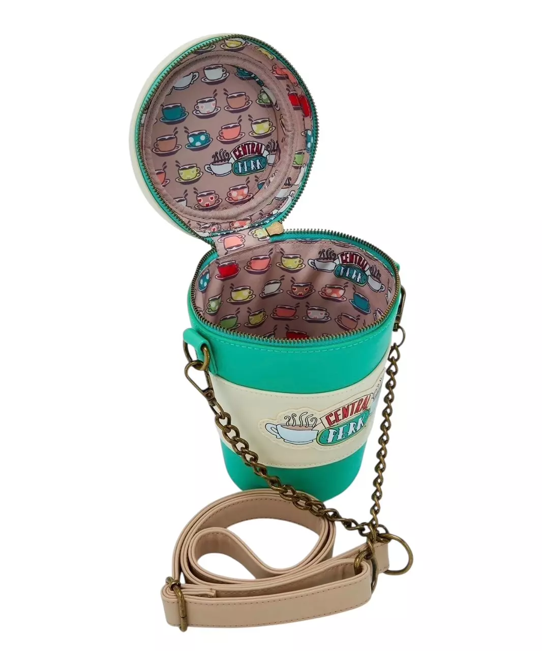 plant/Loungefly Friends Central Perk
Coffee Cup Figural Crossbody Bag-3