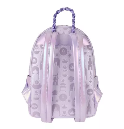 plant/Loungefly Disney Princess Iridescent All-Over Print Exclusive Mini Backpack-2-thumbnail