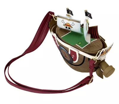 plant/One Piece Thousand Sunny Ship Figural Crossbody Bag-4-thumbnail