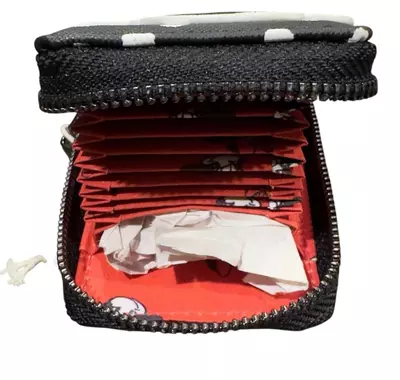 plant/Disney Parks Loungefly Minnie Mouse  Accordion Card Holder Wallet-4-thumbnail