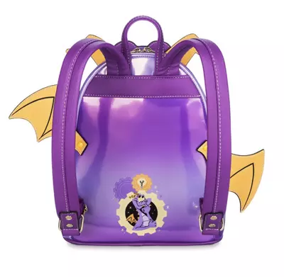 plant/Disney Parks Loungefly Backpack EPCOT Figment Cosplay Purple Mini Backpack-2-thumbnail