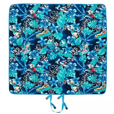 plant/Disney Mickey & Friends Picnic Summer Fun Beach Throw Blanket 66”x66”-0-thumbnail