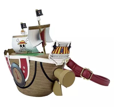 plant/One Piece Thousand Sunny Ship Figural Crossbody Bag-3-thumbnail