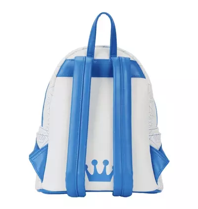 plant/Loungefly × Funko Mini Backpack White & Blue Logo Crown Print-1-thumbnail