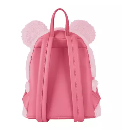 plant/Minnie Mouse Exclusive Hearts Strawberry Scented Sherpa Mini Backpack-2-thumbnail