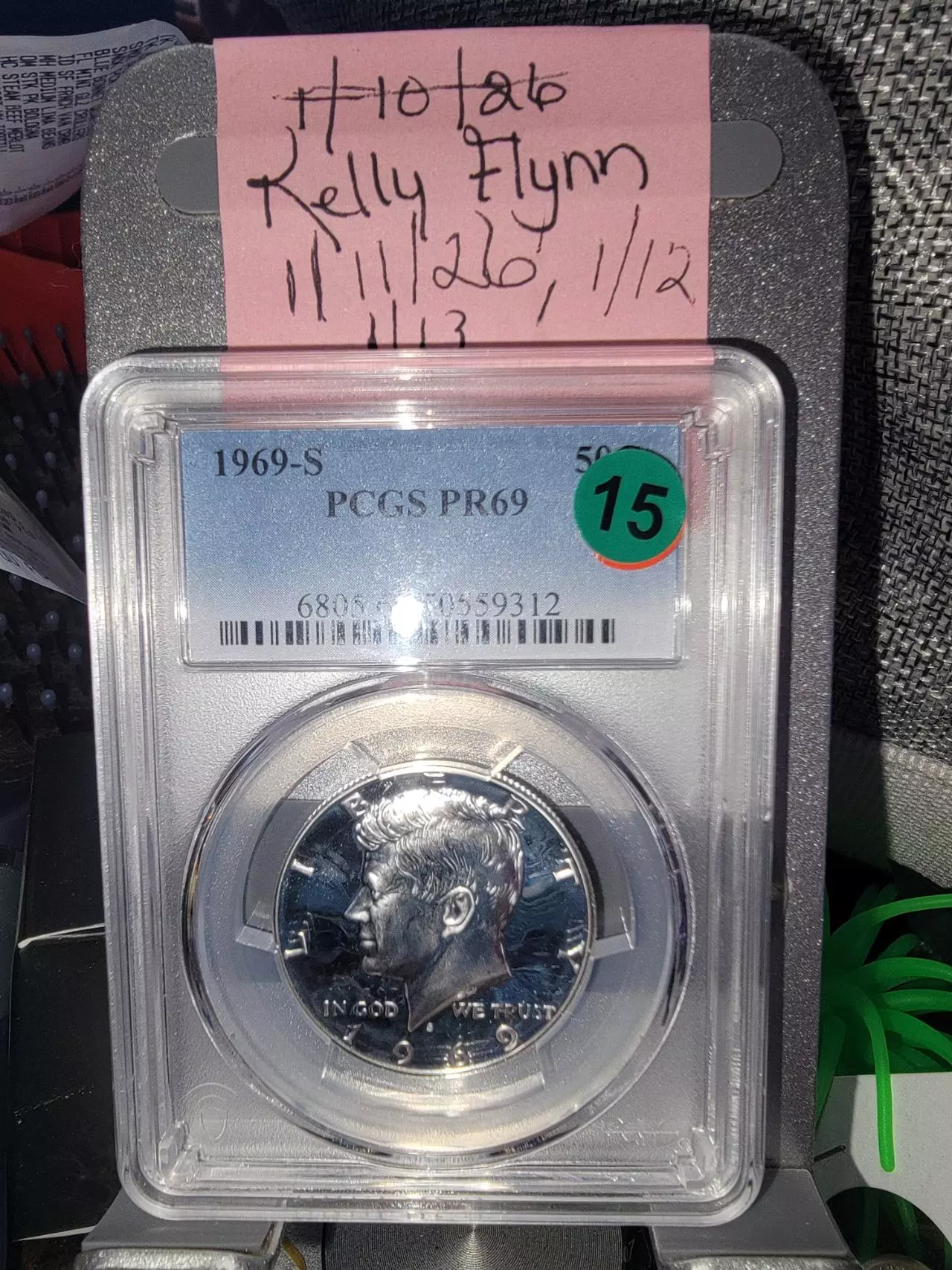 plant/1969-S Kennedy Half Dollar   PCGSPR69CAM-0