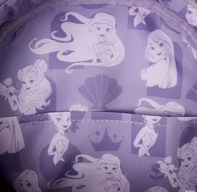 plant/Loungefly Disney Princess Iridescent All-Over Print Exclusive Mini Backpack-3-thumbnail
