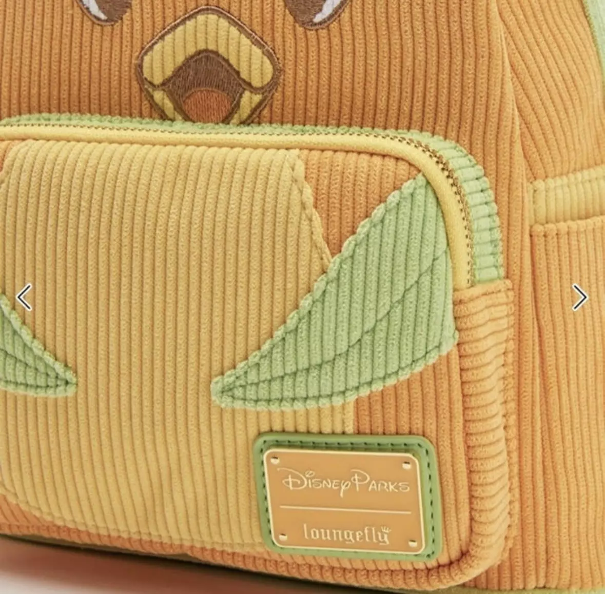 plant/Loungefly Disney Parks Florida Orange Bird Mini
Backpack Corduroy Bag-1
