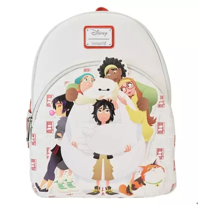 plant/Loungefly Disney Big Hero 6 10th Anniversary Baymax Gang Mini Backpack-0-thumbnail