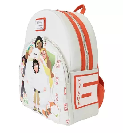 plant/Loungefly Disney Big Hero 6 10th Anniversary Baymax Gang Mini Backpack-1-thumbnail