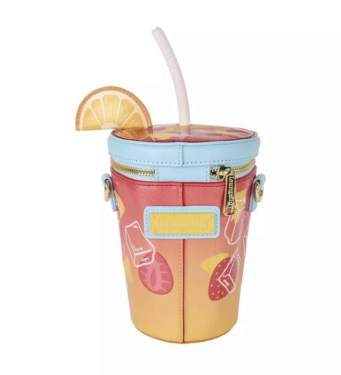 plant/Loungefly Tropical Drink Figural Crossbody Bag-0