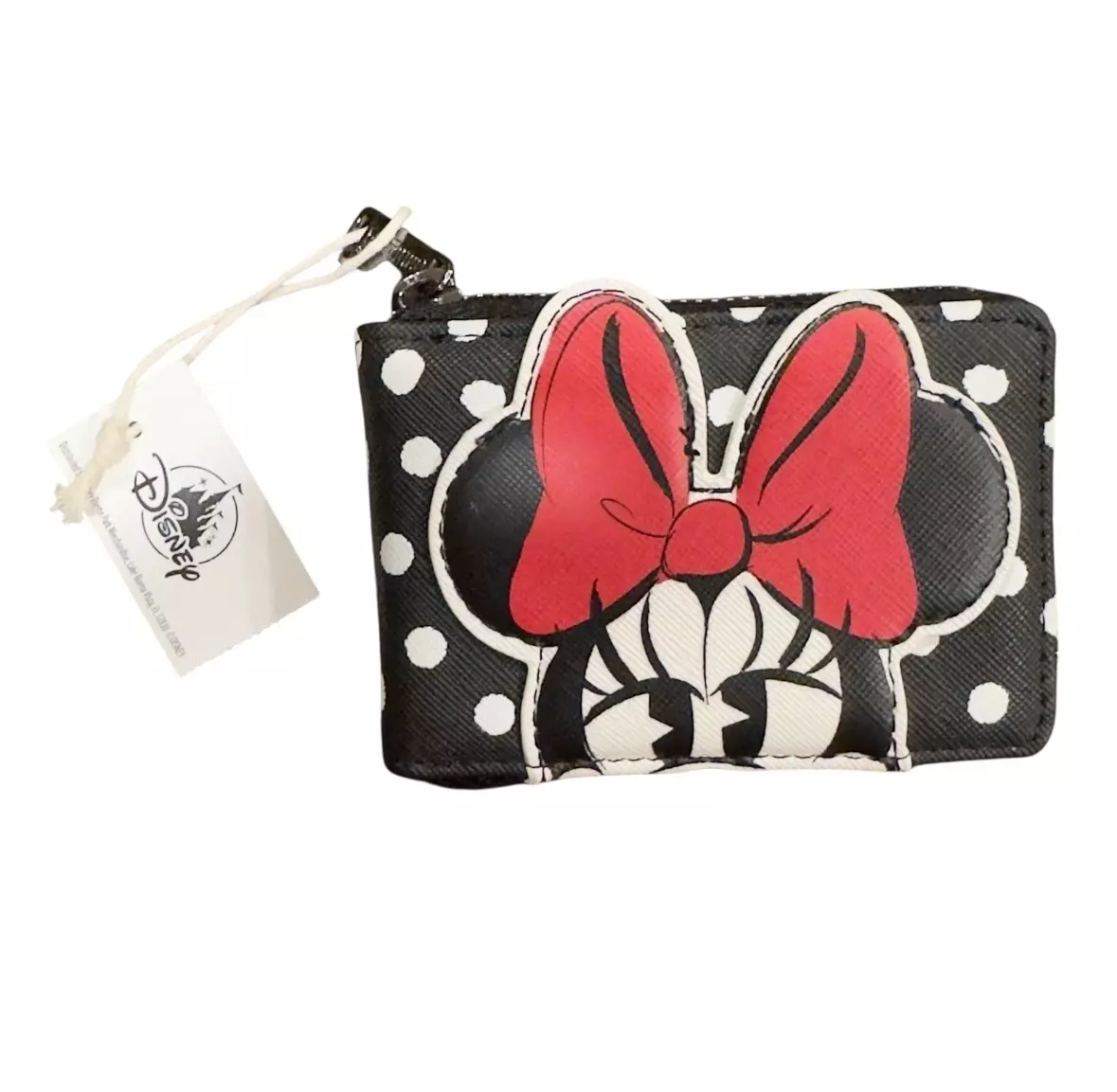 plant/Disney Parks Loungefly Minnie Mouse  Accordion Card Holder Wallet-0