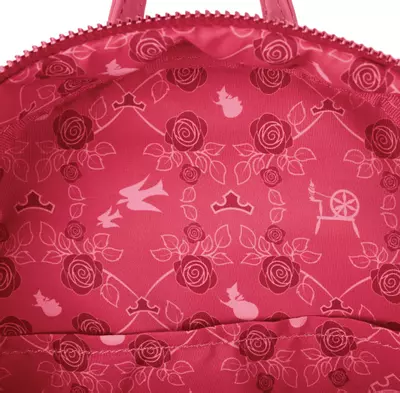 plant/Loungefly Sleeping Beauty Aurora Shiny Series Iridescent Cosplay Mini Backpack-3-thumbnail