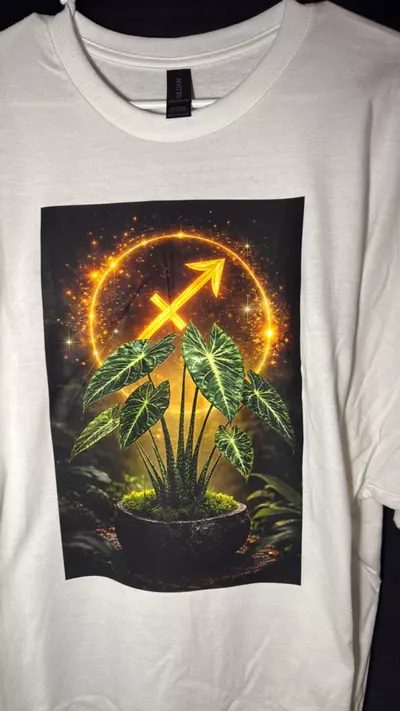 plant/Sagittarius Alocasia T-shirt S-2XL-0-thumbnail