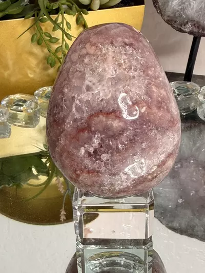 plant/Brazilian Pink Amethyst Egg-0-thumbnail