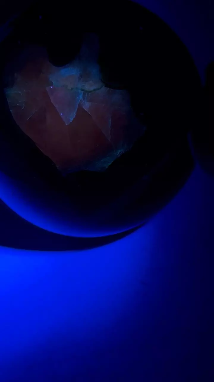 plant/Volcanic agate sphere-1