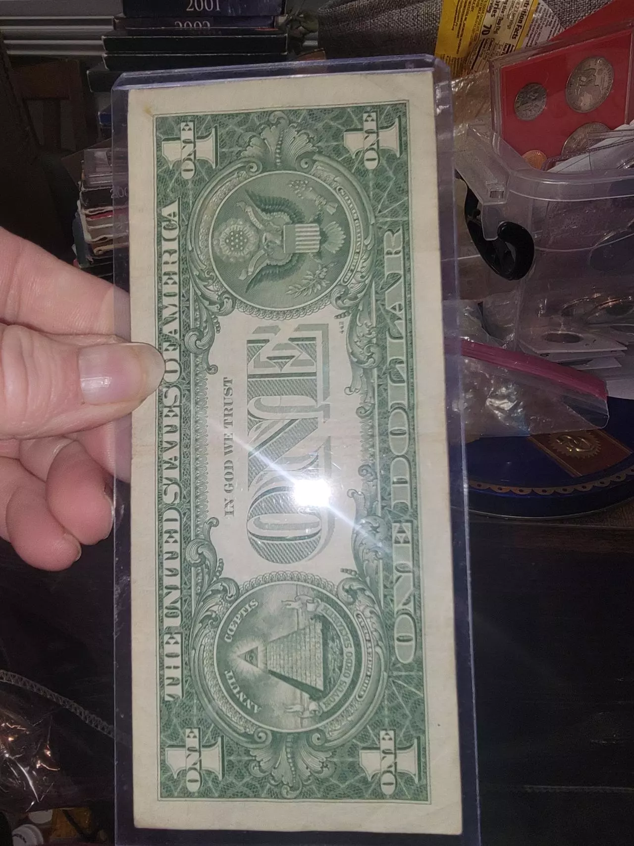 plant/1957B $1 Silver Certificate-1