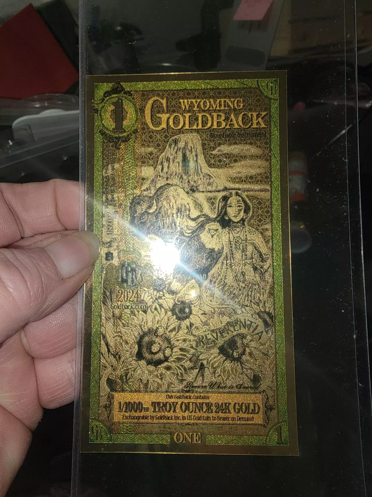 plant/2025 1 Wyoming Goldback 1/1000 Troy Oz Gold-0