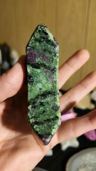 plant/🔮 Ruby Zoisite Moon w/ Stand 🔮-1-thumbnail