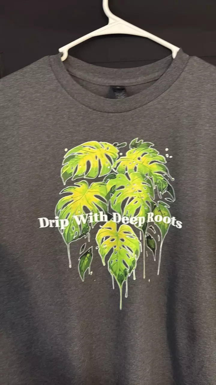 plant/Drip With Deep Roots T-shirt S-2XL-0