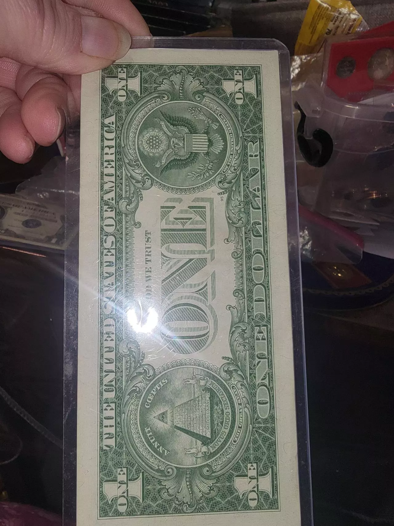 plant/1957 $1 Silver Certificate star note-1