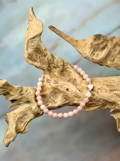 plant/pink opal 6mm w/pink hearts (handmade)-0-thumbnail