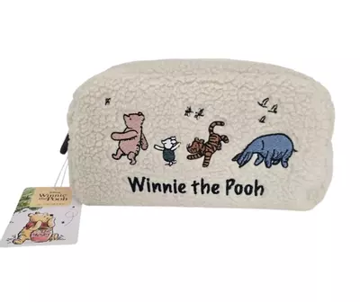 plant/Primark Disney Winnie the Pooh & Friends Sherpa Fleece Makeup Cosmetic Bag-0-thumbnail