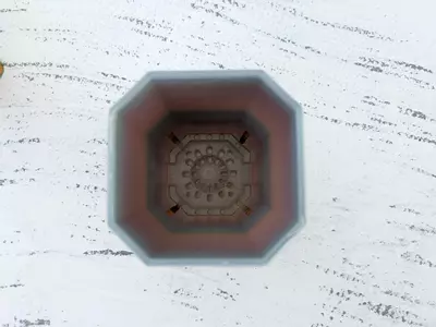 plant/Set of 3 - small cachepot - Rainbow sunset-2-thumbnail