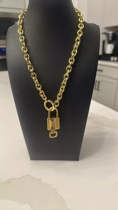 plant/Authentic Louis Vuitton Lock n Key-0-thumbnail