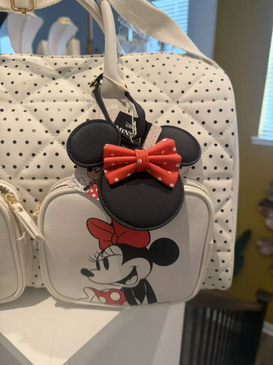 plant/Minnie mouse travel Tote/duffel bag… Brand new-1