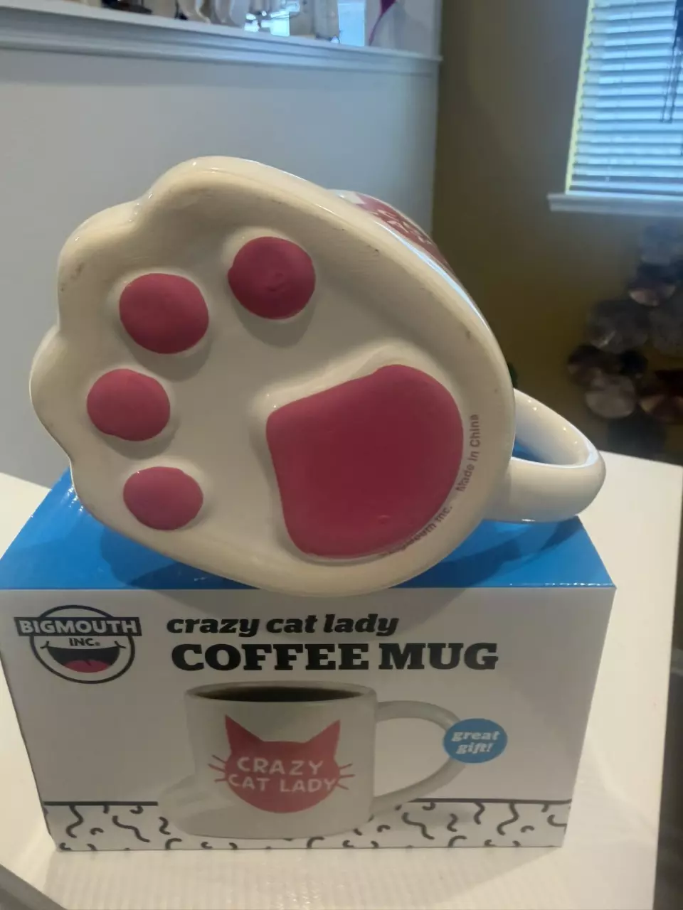 plant/Crazy cat lady coffee mug… Brand new-1