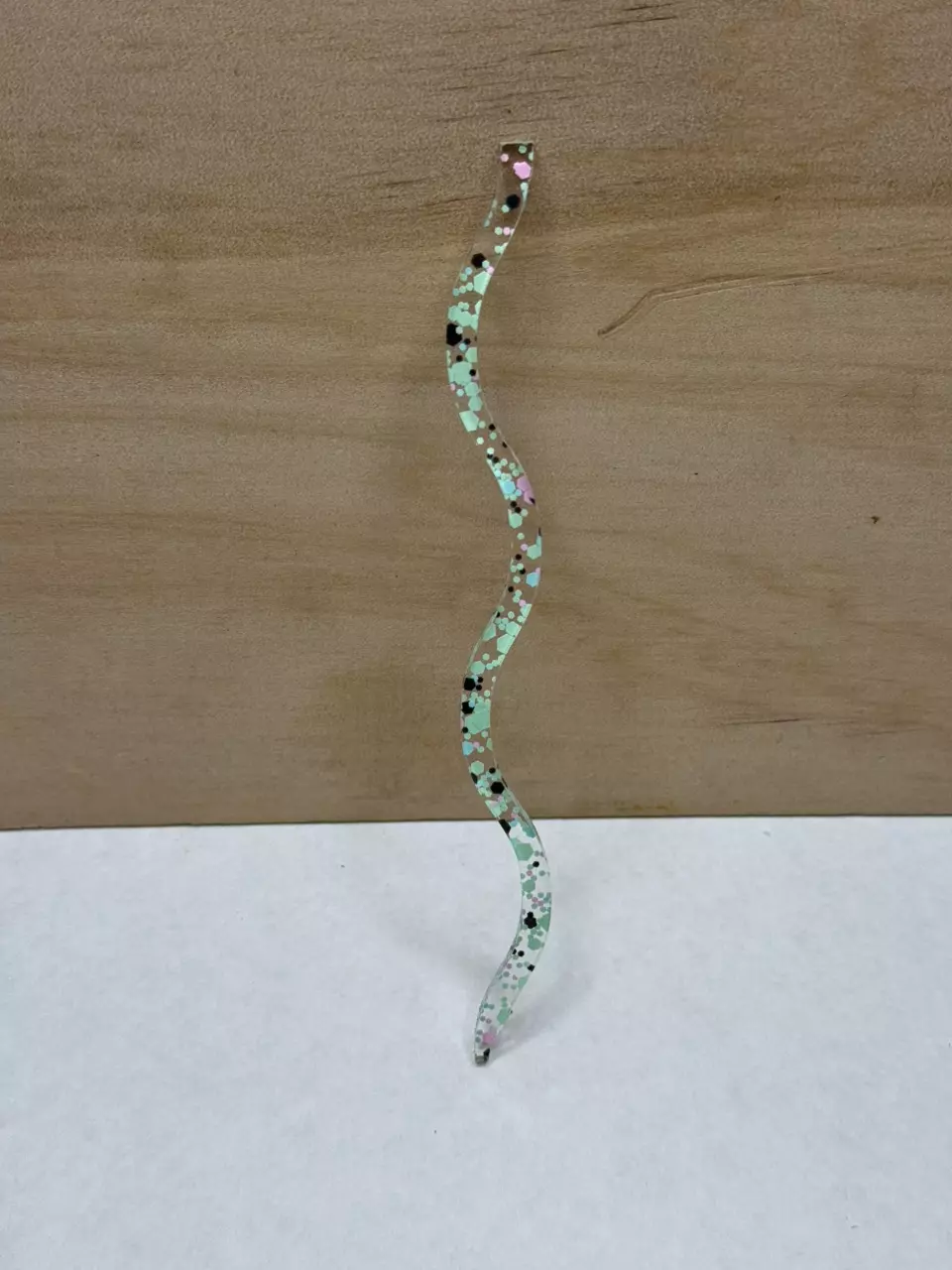 plant/5pk Neon Glitter Splatter 6” Support Sticks-1