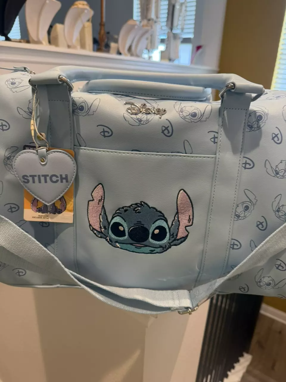 plant/Disney STITCH travel/duffel bag… Brand new-0