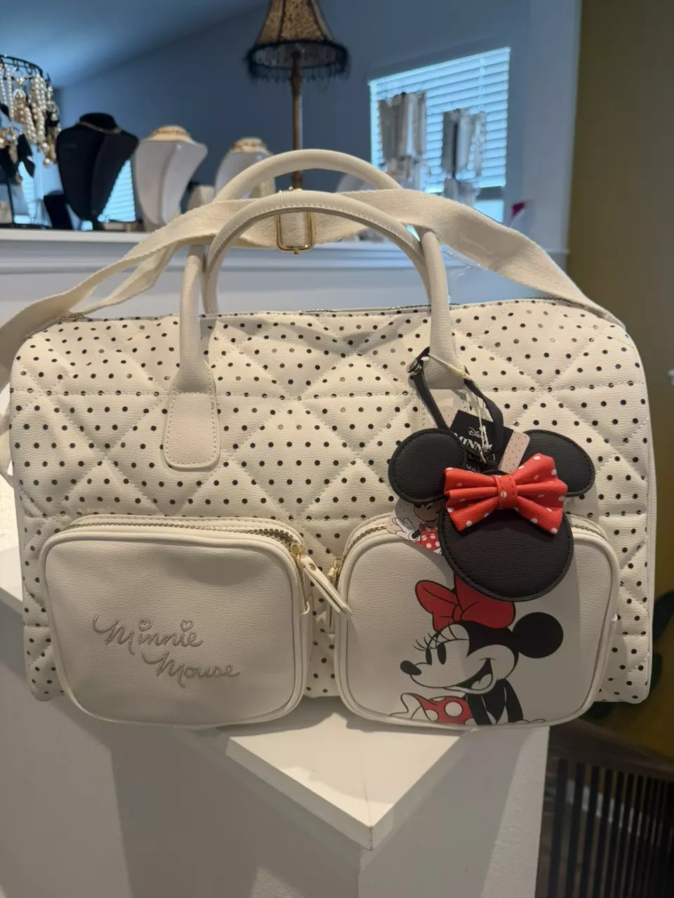 plant/Minnie mouse travel Tote/duffel bag… Brand new-0