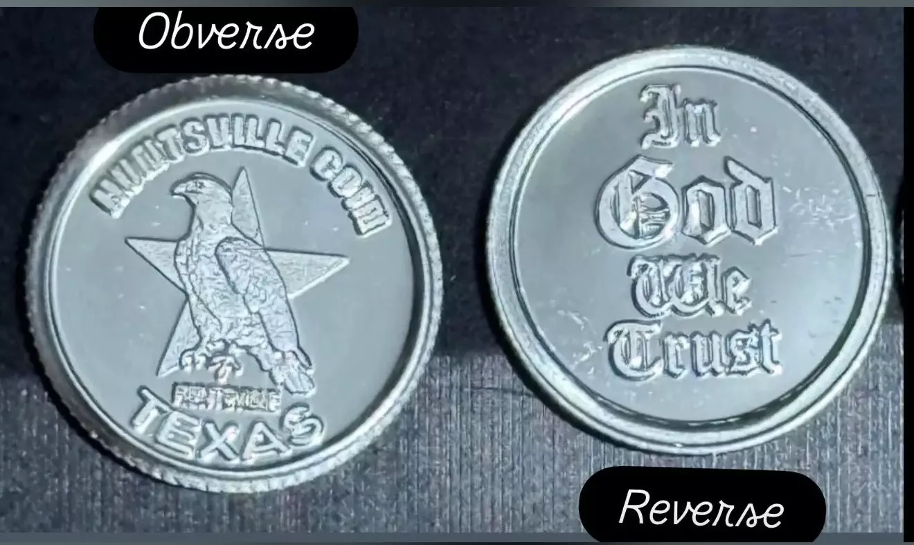 plant/HUNTSVILLE COIN CUSTOM SILVER GRAM 999 FS-0