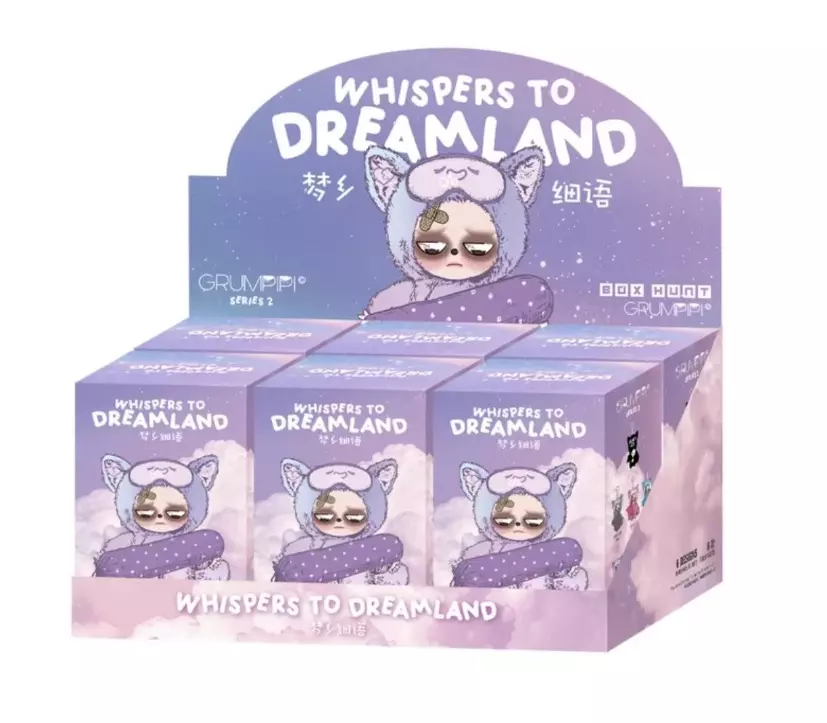 plant/Sleepless Grumpipi Insomnia Runaway Doll Vinyl Plush Blind Box Figurine V2-0