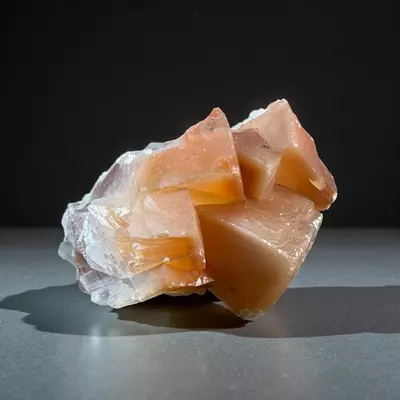 plant/Monarch Butterfly Calcite from Mexico-0-thumbnail