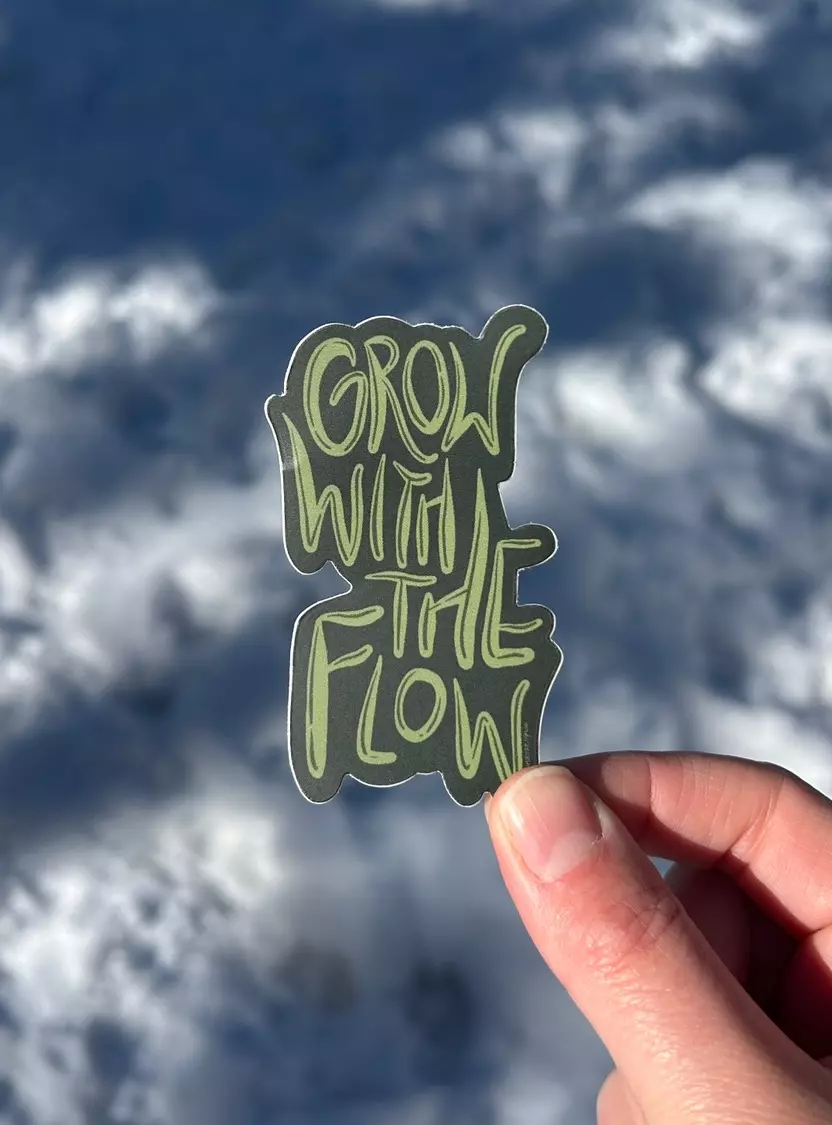plant/Grow With The Flow Stickers-0