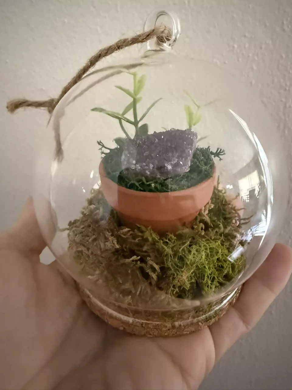 plant/Natures Bounty Glass Ornament-0