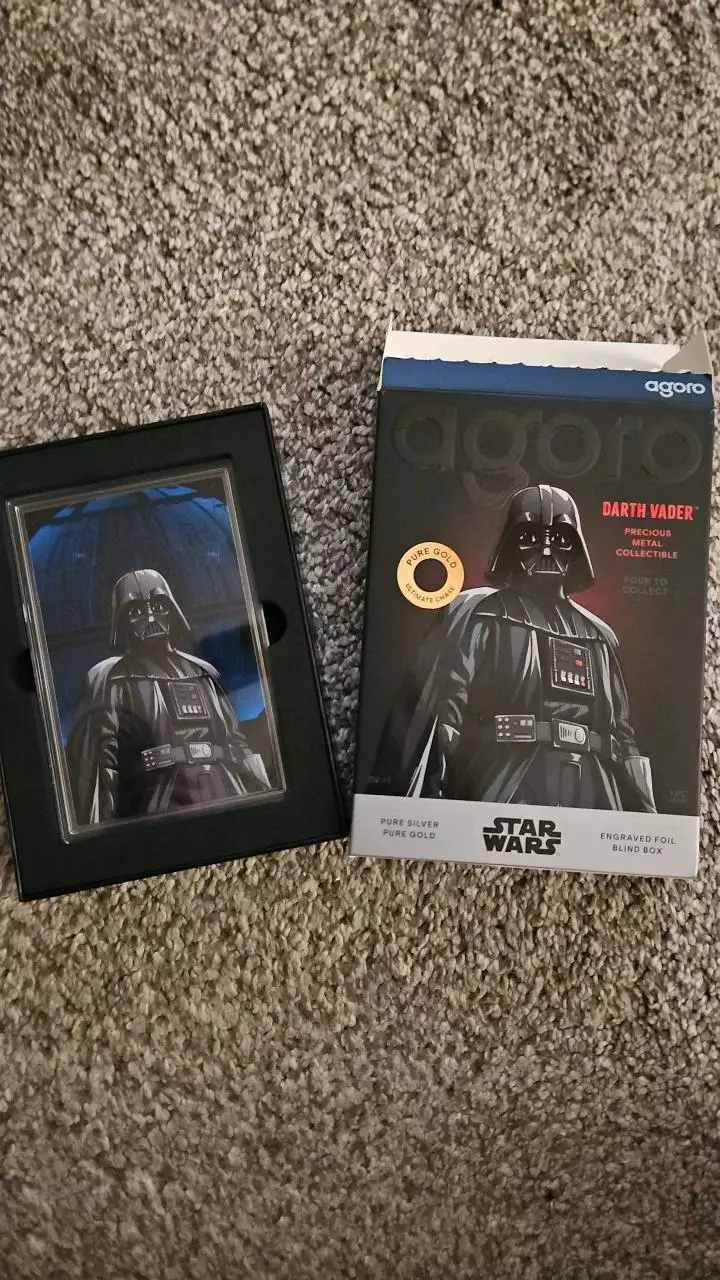 plant/AGORO Star Wars Darth Vader 5g .999 pure Silver-0