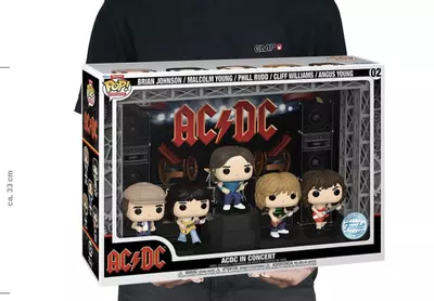 plant/Funko AC/DC Pack 5 Figurines POP! Moments DLX Vinyl AC/DC in Concert 9 cm-1-thumbnail