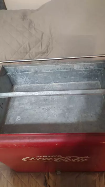 plant/Vintage 1950s Era Portable Coke Cooler-2-thumbnail