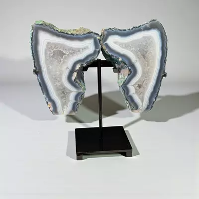 plant/Large Agate Geode Wings on a Stand-1-thumbnail
