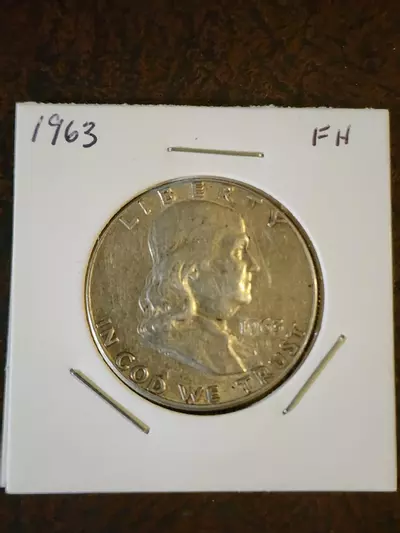 plant/1963 Franklin Half Dollar 90%Silver-0-thumbnail