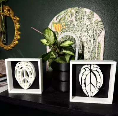 plant/Anthurium Shadowbox | 3d printed-5-thumbnail