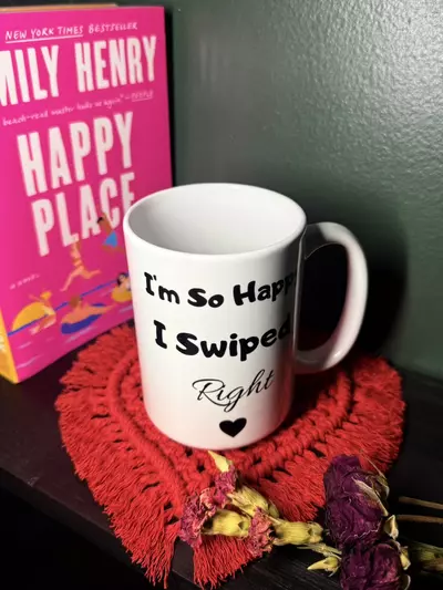 plant/Heart Coaster | Macrame Coaster | Choose your color-4-thumbnail