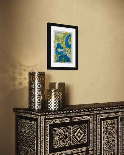 plant/“Floral Abstract 2” 12x9” original painting-3-thumbnail