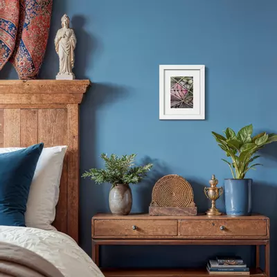 plant/“Geometric Abstract 2” 7x5” original painting-4-thumbnail